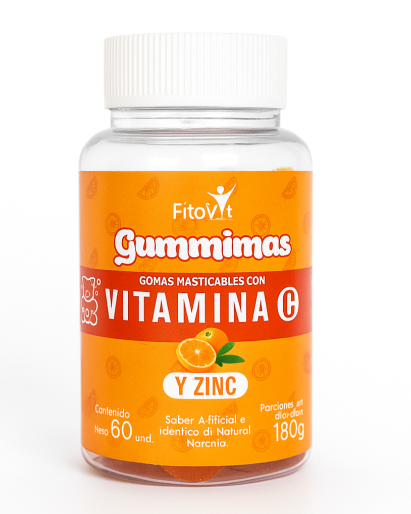 Vitamina C y Zinc Gomitas