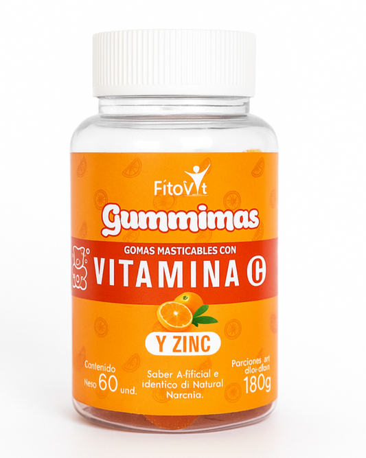 Vitamina C y Zinc Gomitas